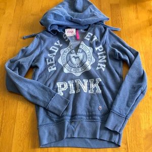 Victoria’s Secret Pink Hoodie Blue S